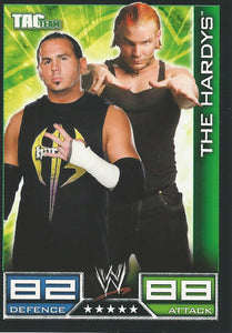 WWE Topps Slam Attax 2008 Trading Cards The Hardy Boyz No.150