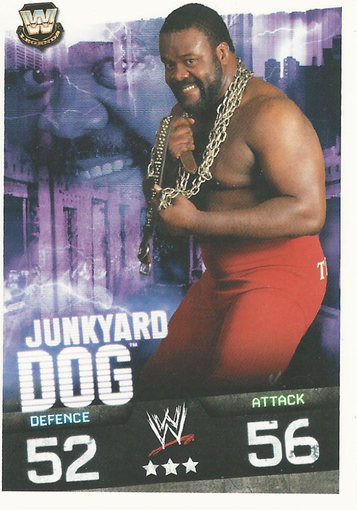 WWE Topps Slam Attax Evolution 2010 Trading Cards Junkyard Dog No.150