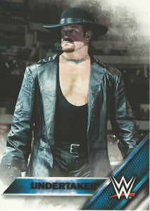 WWE Topps Then Now Forever 2016 Trading Cards Undertaker No.150