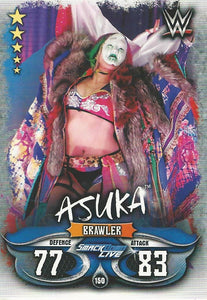 WWE Topps Slam Attax Live 2018 Trading Card Asuka No.150