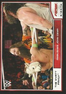 WWE Topps Road to Wrestlemania 2014 Trading Card Bray Wyatt No.90