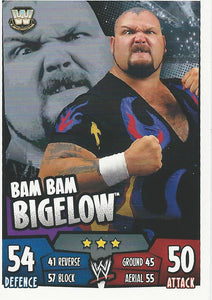 WWE Topps Slam Attax Rumble 2011 Trading Card Bam Bam Bigelow No.151