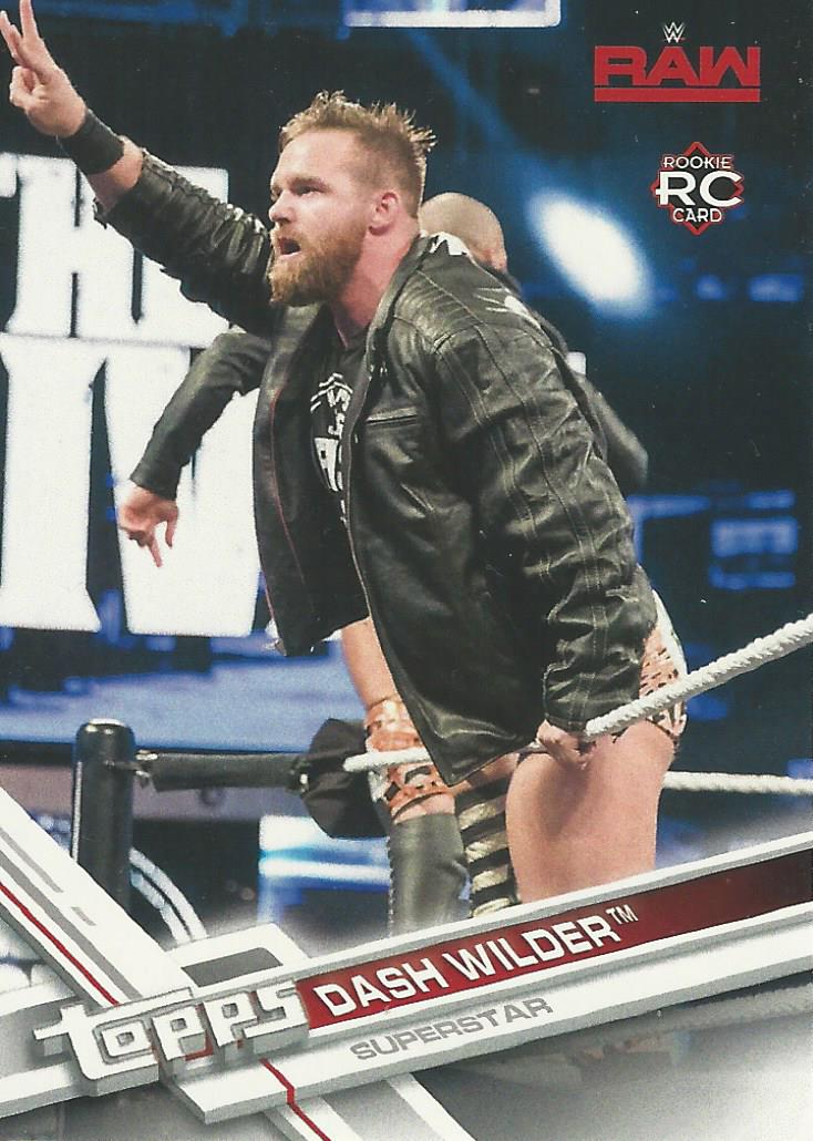 WWE Topps Then Now Forever 2017 Trading Card Dash Wilder No.R22