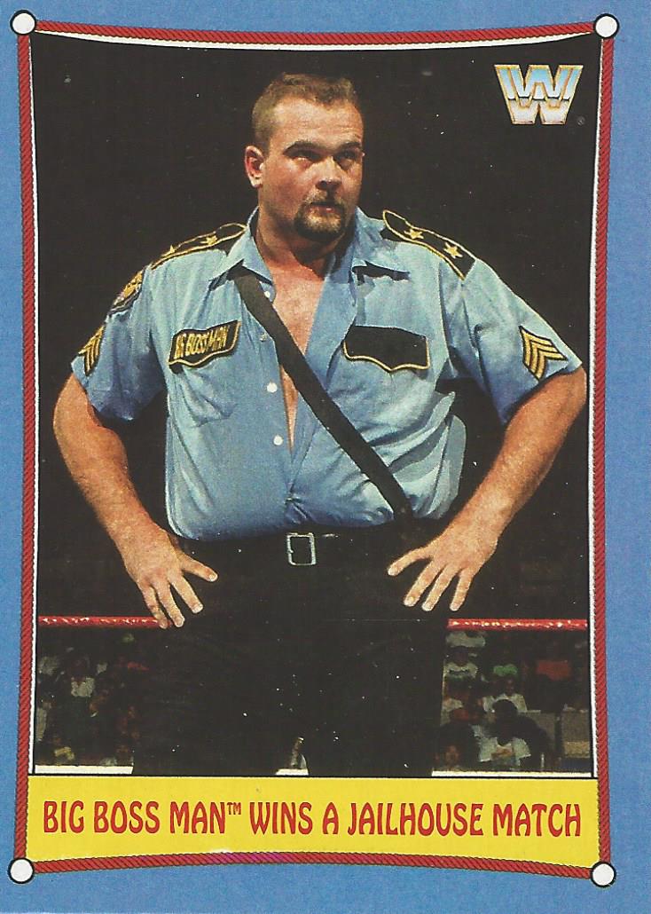 WWE Topps Heritage 2017 Trading Card Big Boss Man No.1