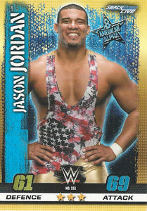 WWE Topps Slam Attax 10th Edition Trading Card 2017 Jason Jordan No.151