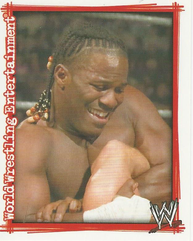 WWE Topps Superstars Uncovered 2007 Sticker Collection Elijah Burke No.151