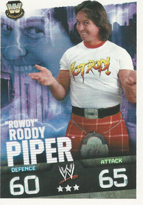 WWE Topps Slam Attax Evolution 2010 Trading Cards Roddy Piper No.151