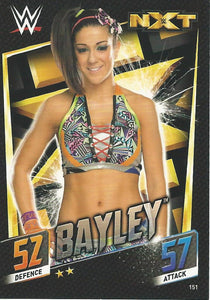 WWE Topps Slam Attax 2015 Then Now Forever Trading Card Bayley No.151 NXT