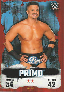 WWE Topps Slam Attax Takeover 2016 Trading Card Primo No.151