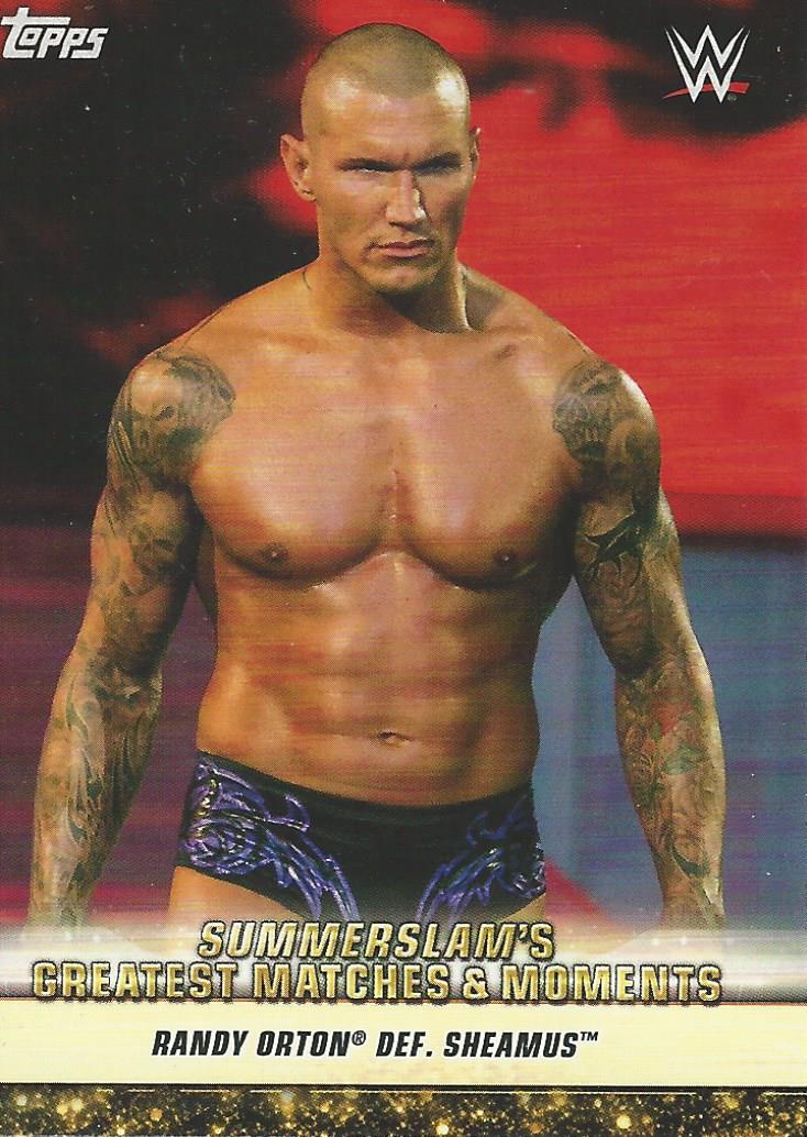 WWE Topps Summerslam 2019 Trading Card Randy Orton GM-30