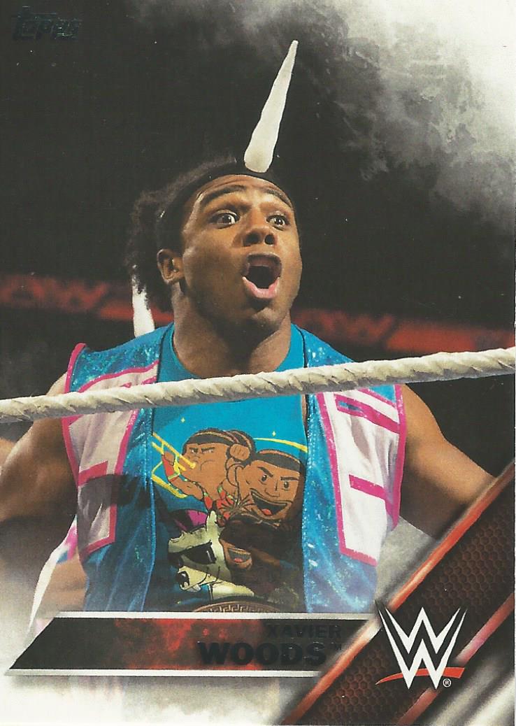 WWE Topps Then Now Forever 2016 Trading Cards Xavier Woods No.151