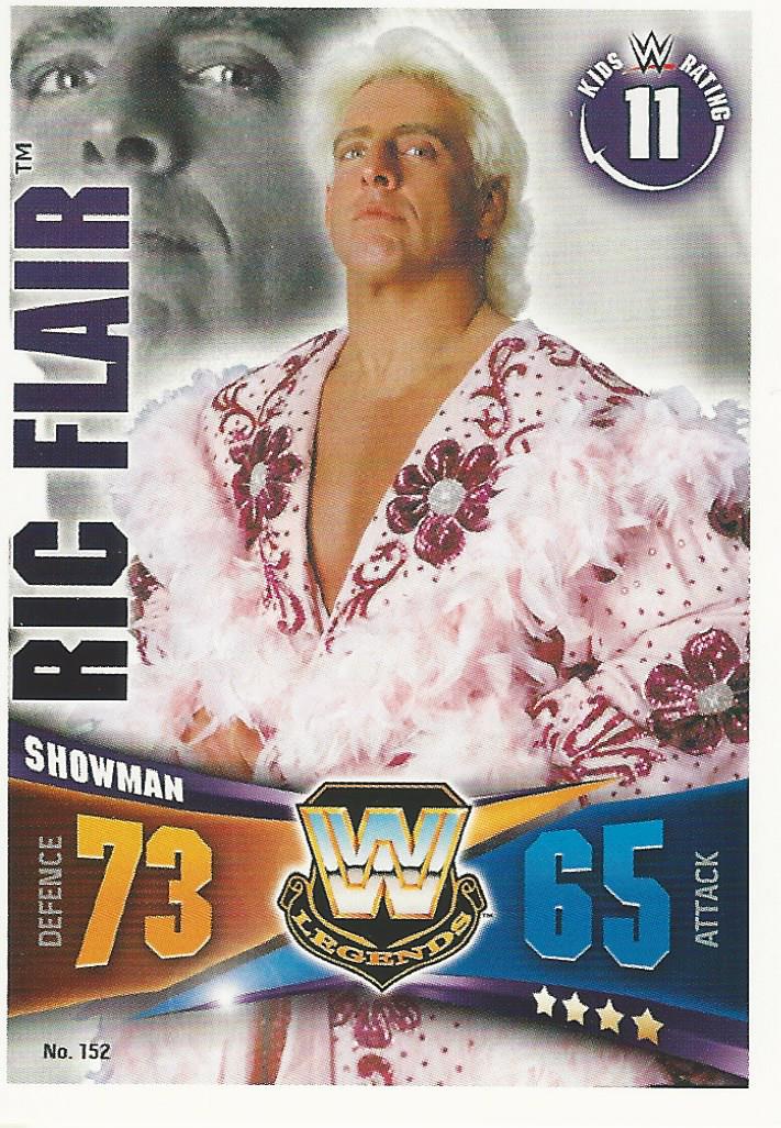 WWE Topps Slam Attax Rivals 2014 Trading Card Ric Flair No.152