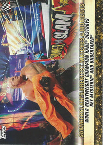 WWE Topps Summerslam 2019 Trading Card Kane GM-32