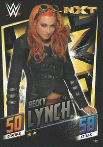 WWE Topps Slam Attax 2015 Then Now Forever Trading Card Becky Lynch No.152 NXT