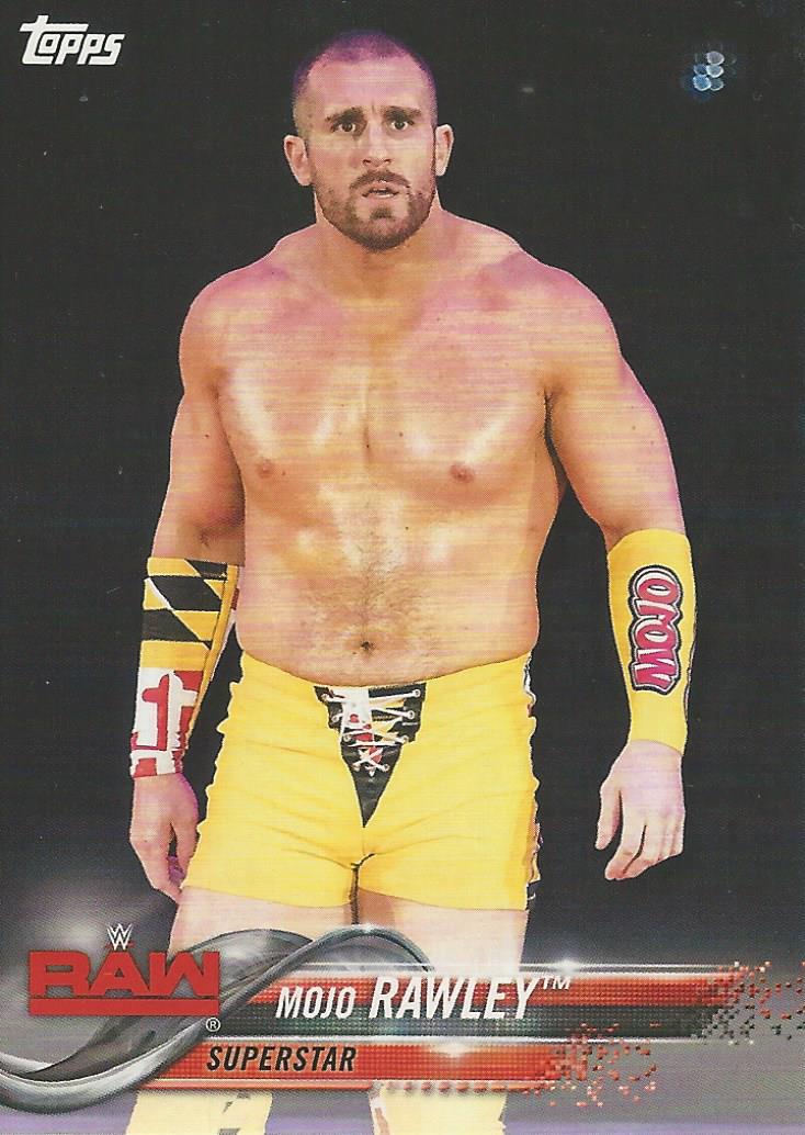 WWE Topps Then Now Forever 2018 Trading Cards Mojo Rawley No.152