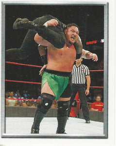 WWE Topps 2018 Stickers Samoa Joe No.152