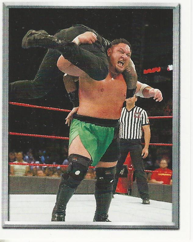 WWE Topps 2018 Stickers Samoa Joe No.152