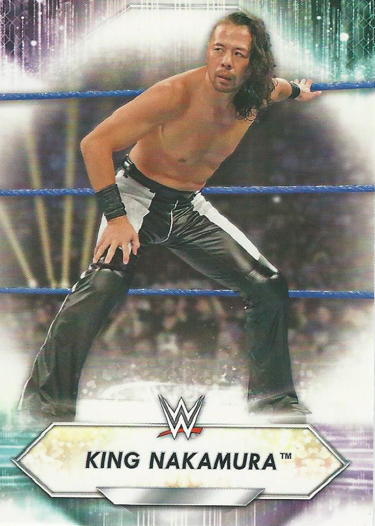 WWE Topps 2021 Trading Cards Shinsuke Nakamura No.152