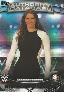 WWE Topps 2016 Trading Cards Stephanie McMahon 2A