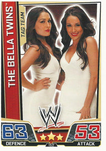 WWE Slam Attax Superstars 2013 Trading Card The Bella Twins No.152