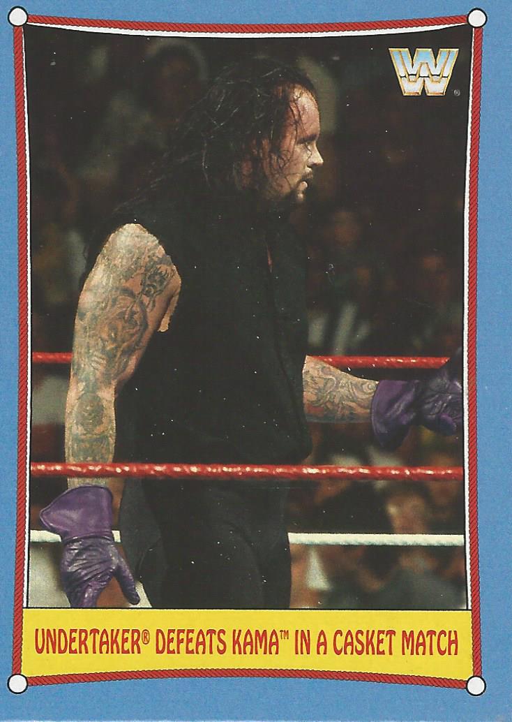 WWE Topps Heritage 2017 Trading Card Undertaker No.2