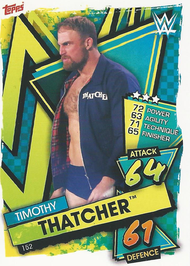 WWE Topps Slam Attax 2021 Trading Card Timothy Thatcher No.152