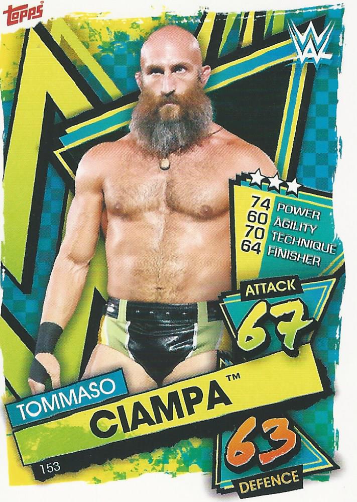 WWE Topps Slam Attax 2021 Trading Card Tommaso Ciampa No.153