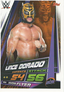 WWE Topps Slam Attax Universe 2019 Trading Card Lince Dorado No.153