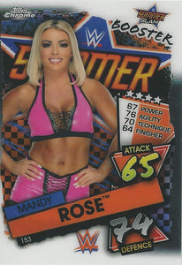 WWE Topps Slam Attax Chrome 2021 Trading Cards Mandy Rose No.153