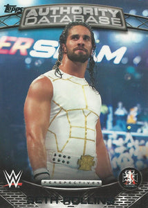 WWE Topps 2016 Trading Cards Seth Rollins 3A