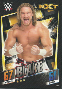 WWE Topps Slam Attax 2015 Then Now Forever Trading Card Blake No.153 NXT