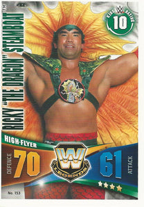 WWE Topps Slam Attax Rivals 2014 Trading Card Ricky Steamboat No.153