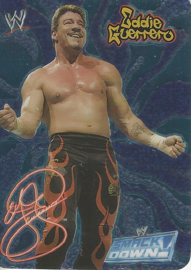 WWE Smackdown Tesla 2004 Trading Cards Eddie Guerrero Foil No.41