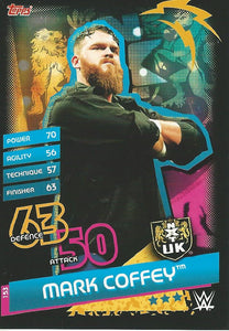 WWE Topps Slam Attax Reloaded 2020 Trading Card Mark Coffey No.153 NXT UK