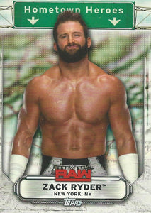 WWE Topps Raw 2019 Trading Cards Zack Ryder HH-39