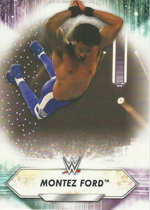 WWE Topps 2021 Trading Cards Montez Ford No.154