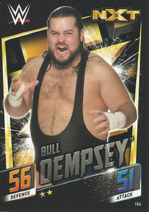 WWE Topps Slam Attax 2015 Then Now Forever Trading Card Bull Dempsey No.154 NXT