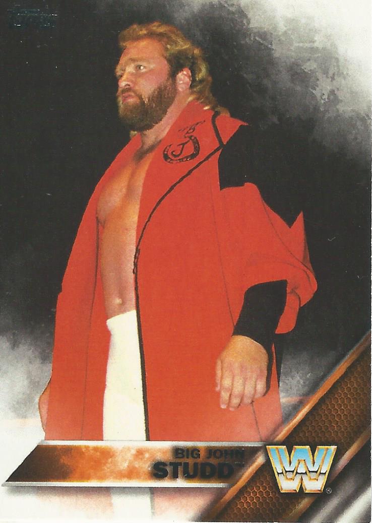 WWE Topps Then Now Forever 2016 Trading Cards Big John Studd No.154