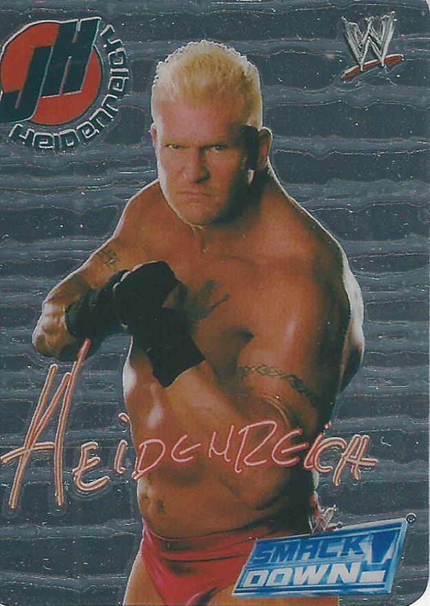 WWE Smackdown Tesla 2004 Trading Cards Heidenreich Foil No.44