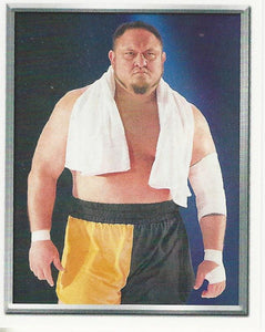 WWE Topps 2018 Stickers Samoa Joe No.154