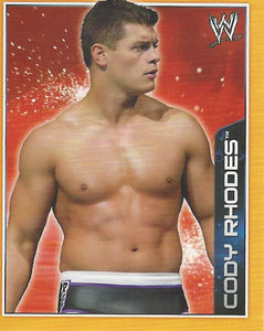 WWE Topps A-Z Sticker Collection 2014 Cody Rhodes No.154