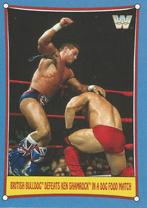 WWE Topps Heritage 2017 Trading Card British Bulldog No.4