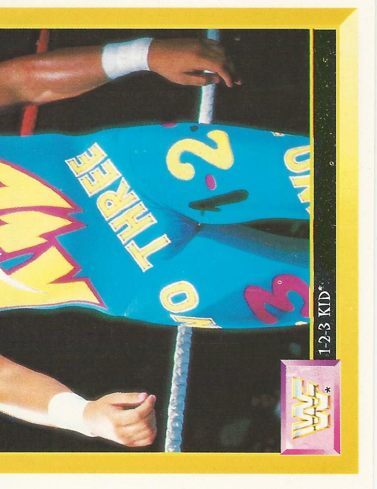 WWF Merlin Sticker Collection 1994 123 Kid No.155