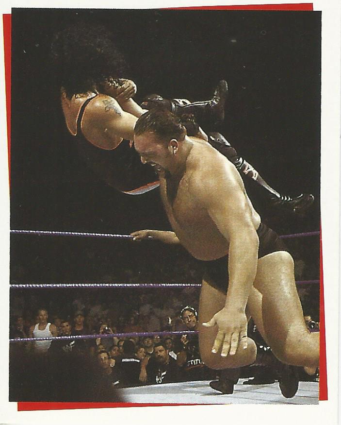 WWF Smackdown Stickers 2000 Big Show No.155