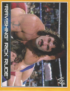 WWE Topps A-Z Sticker Collection 2014 Rick Rude No.155