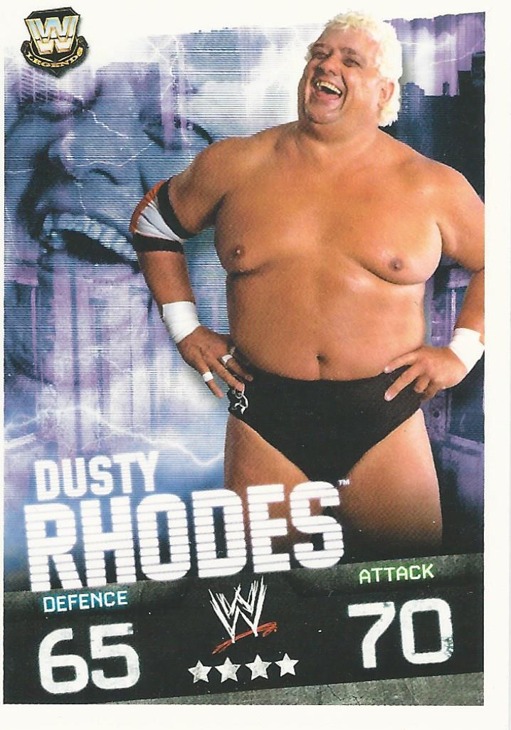 WWE Topps Slam Attax Evolution 2010 Trading Cards Dusty Rhodes No.155