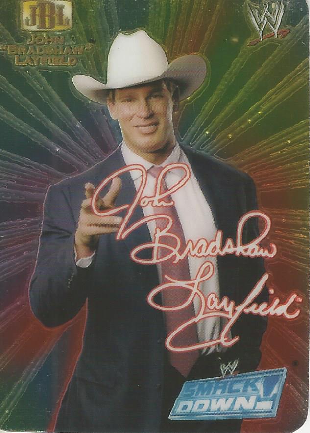 WWE Smackdown Tesla 2004 Trading Cards JBL Foil No.45