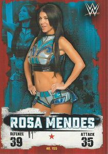 WWE Topps Slam Attax Takeover 2016 Trading Card Rosa Mendes No.155
