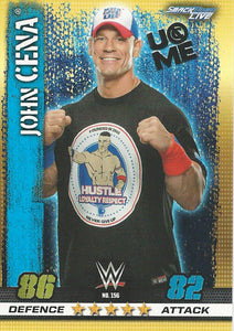 WWE Topps Slam Attax 10th Edition Trading Card 2017 John Cena No.156