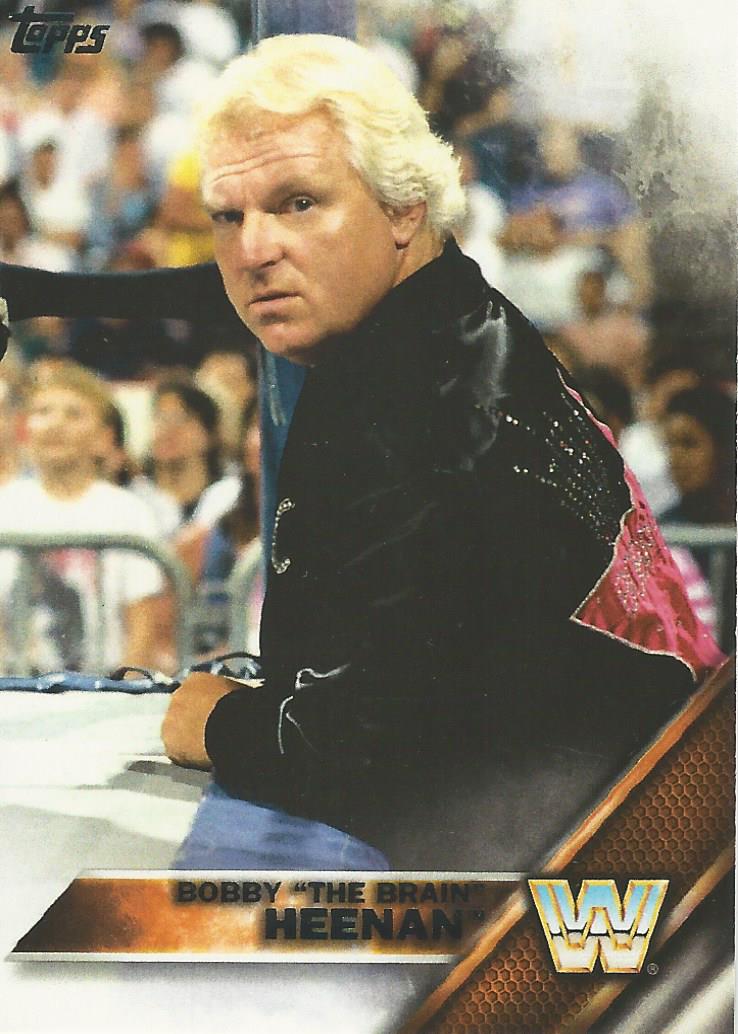 WWE Topps Then Now Forever 2016 Trading Cards Bobby Heenan No.156